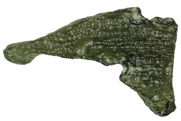 Green Moldavite Tektite ( g) - Czech Republic #330738